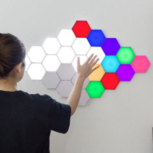 Nowoczesne Oświetlenie Nocne Led Rgb Colorful Ście