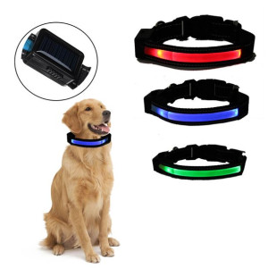 Obroża Led Anti-Lost Solar 2 Tryby Luminous Pet Co