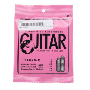 Orphee Tx620-C Gitara Akustyczna Colorful Struny E