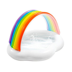 Rainbow Sunshade Summer Nadmuchiwany Basen Na Podw
