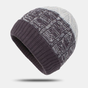 Unisex Akrylowa Mieszana Dzianina Plus Aksamitna Ż
