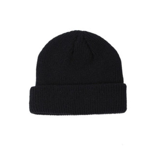 Unisex Jednokolorowa Dzianinowa Czapka Wełniana Cz