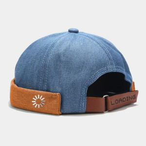 Unisex Landlord Cap Poliester Bawełna Patchwork Ge