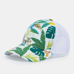 Unisex Mesh Oddychająca Modna Czapka Z Daszkiem Z