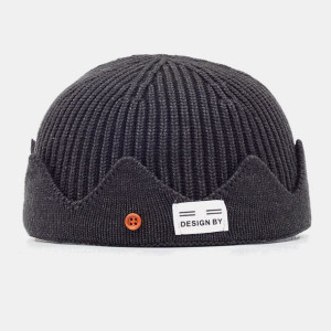 Unisex Solid Colo R Jesienna I Zimowa Wełniana Cza