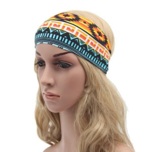 Women Sport Printed Headbrand Casual Fashion Multi