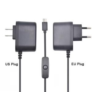Xiao R 5V 3A Type-C Us / Eu Wtyczka Adapter Ładowa