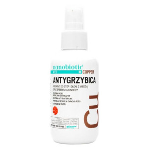 Nanobiotic MED Copper Antygrzybica Spray przeciwgrzybicza miedź 150ml