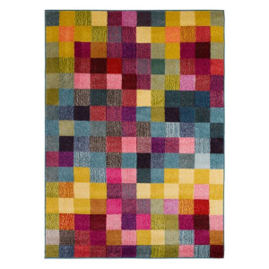 Dywan nowoczesny Torrent 328 multikolor - 80 x 150