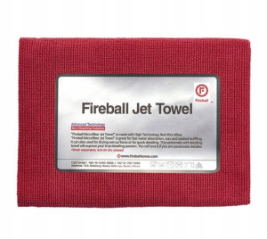 FIREBALL Jet Towel RED - ręcznik 60cm x 40cm
