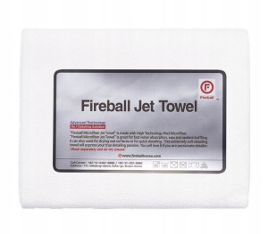 FIREBALL Jet Towel White - ręcznik 60cm x 40cm