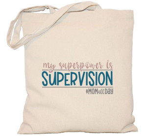 Torba płócienna DZIEŃ MAMY My superpower is supervision