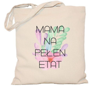 Torba płócienna DZIEŃ MAMY Mama na pełen etat