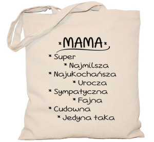 Torba płócienna DZIEŃ MAMY Mama