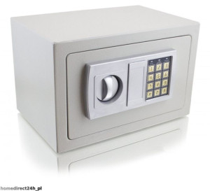 Sejf Meblowy Elektroniczny Jasny Szary