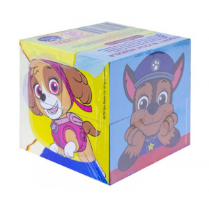 Kostka do układania PSI PATROL Klocki Puzzle 7x7cm