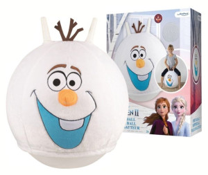Piłka do skakania Skippyball KRAINA LODU PLUSZOWY OLAF 45 cm skoczek