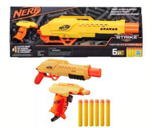 Nerf Alpha Strike Tiger Db-6 & Stinger Sd-1 + 6 Strzałek