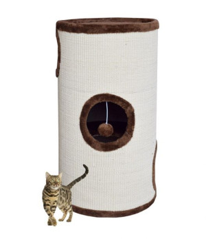 Drapak/tuba/ Dla Kota Kotów Wieża/ Legowisko Dla Kota 70cm Brąz