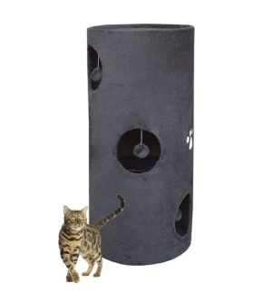 Drapak/tuba/ Dla Kota Kotów Wieża/ Legowisko Dla Kota 78cm Siwy
