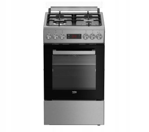 Kuchnia gazowo-elektryczna BEKO FSM51337DXDT 50cm