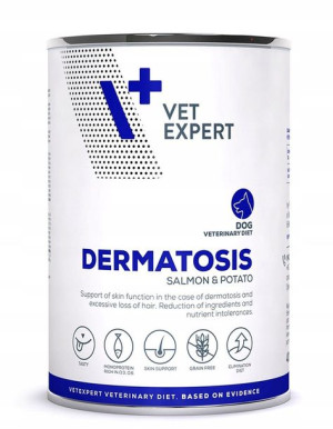 4T VetExpert Dog Dermatosis puszka 400 g