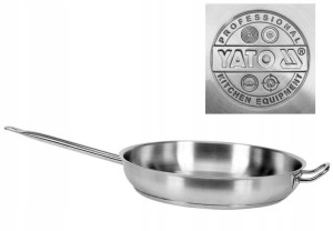 Yato Patelnia Gastronomiczna Indukcja Gaz Pro 40cm