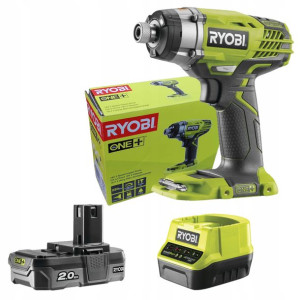 Ryobi Zakrętarka Udarowa Klucz Udarowy R18id3 +2ah