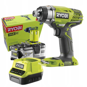 Ryobi Zakrętarka Udarowa Klucz Udarowy R18id3 +4ah