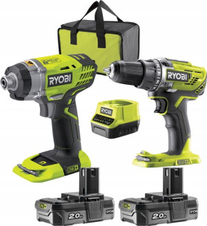 Ryobi R18ddid-220 Wkrętarka Zakrętarka Torba 2x2ah