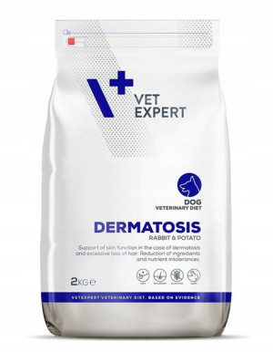 4T VetExpert Dog Dermatosis Rabbit 2 kg