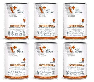 4T VetExpert Dog Intestinal puszki 6 x 400 g