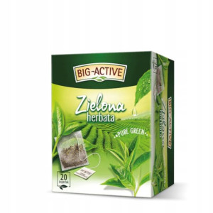 Herbata zielona Big Active Pure Green 20 torebek