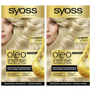 Syoss Oleo Farba do Włosów Jasny Blond 9-10 x 2