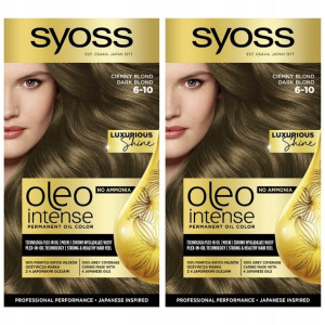 Syoss Oleo Farba do Włosów Ciemny Blond 6-10 x 2
