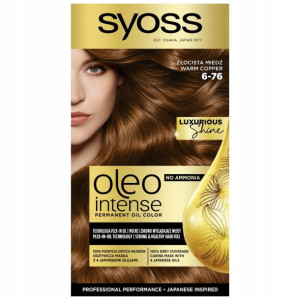 Syoss Oleo Intense Farba 6-76 Złocista Miedź