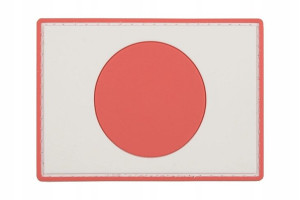 Naszywka 3D - Japan Flag