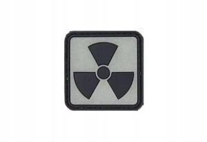 Naszywka 3D - H3 Radioactive - świecąca w ciemn