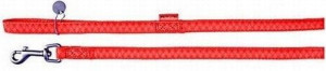 Smycz Mac Leather 15mm/1,2m czerwona 522015RO