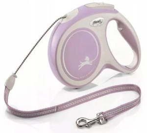 Flexi New Comfort M linka 8m - różowa /804310/