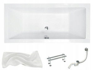 Wanna Quadro 165x75 Besco + Syfon Automat!