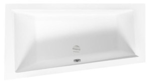 Wanna 170x125 Intima Duo Slim Lewa + Syfon