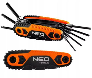 Klucze Imbusowe Torx Krótkie Imbus 8szt Neo