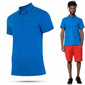 Koszulka Męska Polo 4f T-shirt Bawełniana M