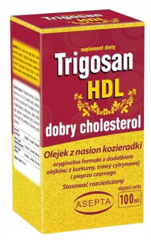 Asepta Trigosan HDL 100ml Krople na Cholesterol