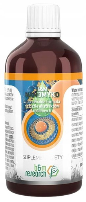 B&M NANOMYKO Krople Liposomalne 100ml GRZYBICA