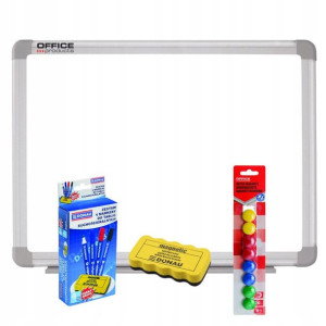 Tablica Magnetyczna Suchościeralna 90x60 Gratisy!