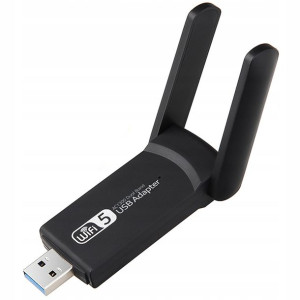 Karta Sieciowa Wi-fi Adapter Usb 3.0 1300mbps Dual