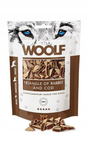 Woolf królik i dorsz 100g