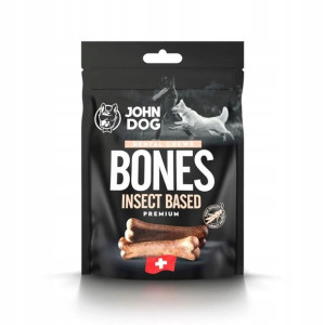 John Dog Soft Dental Kość Insekt 2x60g